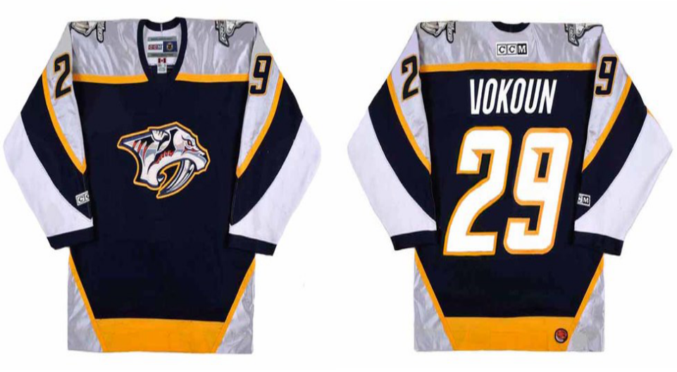 2019 Men Nashville Predators #29 Vokoun black CCM NHL jerseys->florida panthers->NHL Jersey